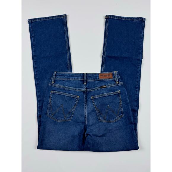 Wrangler High Rise Bold Boot Jeans – Dark Blue, Size 2/26x32, New - Picture 2 of 9